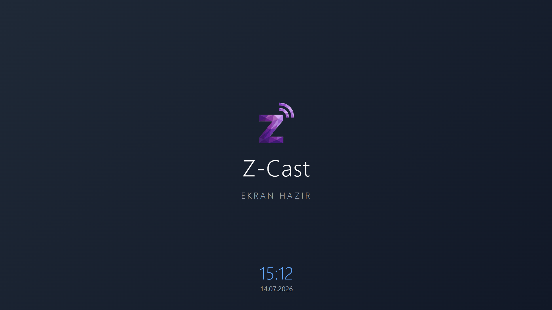 Z-Cast Ekran Görünümü